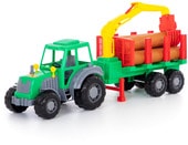 Алтай трактор с полуприцепом-лесовозом 35370
