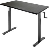 Manual Desk Compact 1360x800x36 мм (дуб мореный/черный)