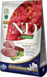 N&D Dog GF Quinoa Weight Management Lamb 2.5 кг