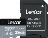 microSDXC LMS1066256G-BNANG 256GB (с адаптером)