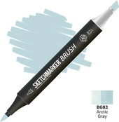 Brush Двусторонний BG83 SMB-BG83 (арктический серый)