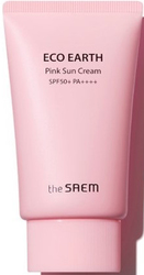 Крем для лица Eco Earth Pink Sun Cream SPF50+ PA++++ (50 мл)