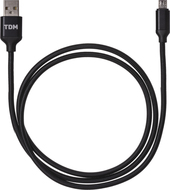 USB Type-A - microUSB SQ1810-0307 (1 м, черный)