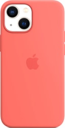 MagSafe Silicone Case для iPhone 13 mini (розовый помело)
