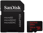 Ultra microSDXC (Class 10) 128GB + адаптер (SDSDQUIN-128G-G4)