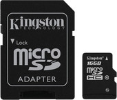 microSDHC (class 10) 16 Гб (SDC10/16GB)