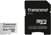 microSDXC HE (Class 10) UHS-I 64GB + адаптер [TS64GUSDXC10V]