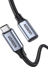 USB Type-C - USB Type-C US372 80810 (0.5 м, черный)