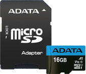 Premier AUSDH16GUICL10A1-RA1 microSDHC 16GB (с адаптером)
