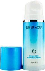 Super Aqua Очищающая кислородная пенка для лица (120 мл)