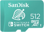 For Nintendo Switch microSDXC SDSQXAO-512G-GNCZN 512GB