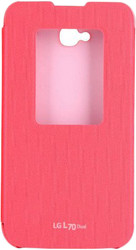 QuickWindow для LG L70 Dual (розовый)