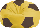 Мяч М1.1-261 (желтый/коричневый)