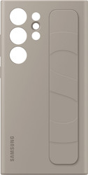 Standing Grip Case S24 Ultra (серо-коричневый)