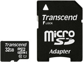 microSDHC Class 10 UHS-I 32GB + адаптер (TS32GUSDU1)