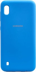 Soft-Touch для Samsung Galaxy A70 (синий)