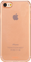 Crystal для Iphone 7 (прозрачный розовое золото)