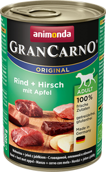 GranCarno Original Adult beef + deer with apple 0.8 кг