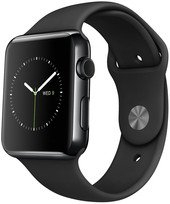 Watch Edition 42mm Space Black with Black Sport Band (MLC82)