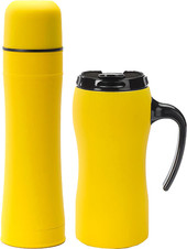 Thermal Mug & Thermos Set (желтый) [HD01-YL/HT01-YL]