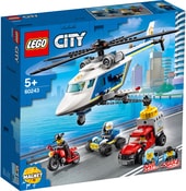 City 60243 Погоня на полицейском вертолете