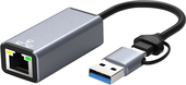 USB Type-C/USB Type-A - RJ45 (100 Мбит/с)