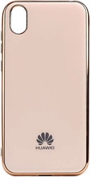 Plating Tpu для Xiaomi Redmi 7 (розово-золотой)