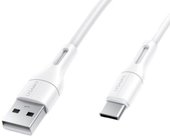 USB Type-A - USB Type-C US-SJ501 (1 м, белый)