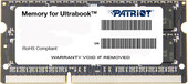 Memory for Ultrabook 4GB DDR3 SO-DIMM PC3-12800 (PSD34G1600L2S)