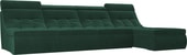 Холидей люкс 105555 (велюр, зеленый)