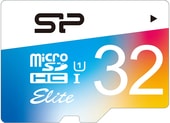 Elite microSDHC SP032GBSTHBU1V21SP 32GB (с адаптером)