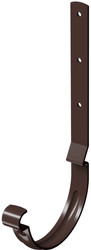Stal Premium Карнизный крюк длинный D125 (шоколад 8019)