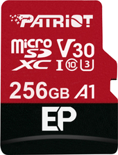 microSDXC EP Series PEF256GEP31MCX 256GB (с адаптером)