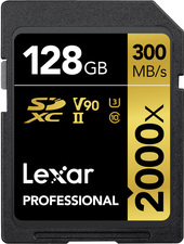 Professional 2000x SDXC LSD2000128G-BNNNG 128GB