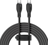 Pudding Series Fast Charging Cable 100W USB Type-C - USB Type-C (2 м, черный)