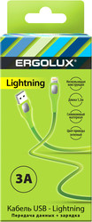 ELX-CDC03-C05 USB Type-A - Lightning (1.2 м, зеленый)