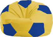 Мяч М1.1-254 (желтый/синий)