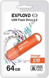 570 64GB (оранжевый) [EX-64GB-570-Orange]