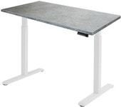 Electric Desk 1360x800x36 мм (бетон Чикаго светло-серый/белый)