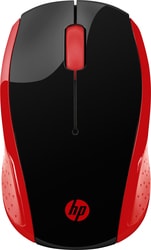 Wireless Mouse 200 (черный/красный)