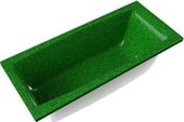 Астра 150x70 (зеленый мрамор)