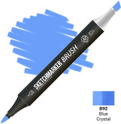 Brush Двусторонний B92 SMB-B92 (голубой кристалл)