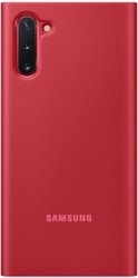 Clear View Cover для Samsung Galaxy Note10 (красный)