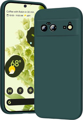 Silicone Cover для Google Pixel 6 (темно-зеленый)