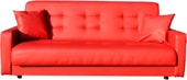 Аккорд 120 см (ППУ, экокожа, красный)