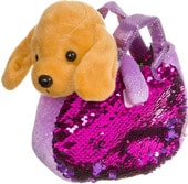 Милота Собачка Лабрадор в фиолетовой сумке ВВ3967