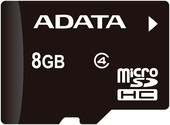 microSDHC (Class 4) 8GB (AUSDH8GCL4-R)