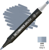 Brush Двусторонний CG5 SMB-CG5 (прохладный серый 5)
