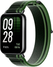 Smart Band 8 Pro (серый, с темно-зеленым тканевым ремешком, китайская версия)