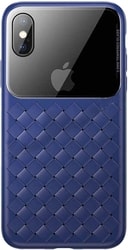 Weaving для iPhone XS Max (синий)